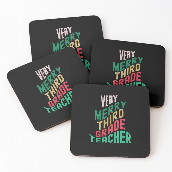 Item preview,   Very Merry Third Grade teacher designed and sold by Designfs.