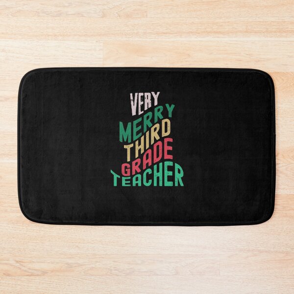 Item preview,   Very Merry Third Grade teacher designed and sold by Designfs.