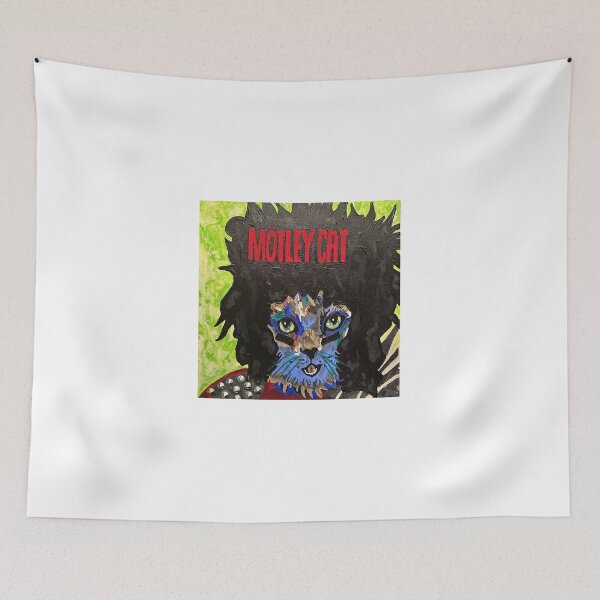 Item preview, Motley Cat designed and sold by RightMeowArt.