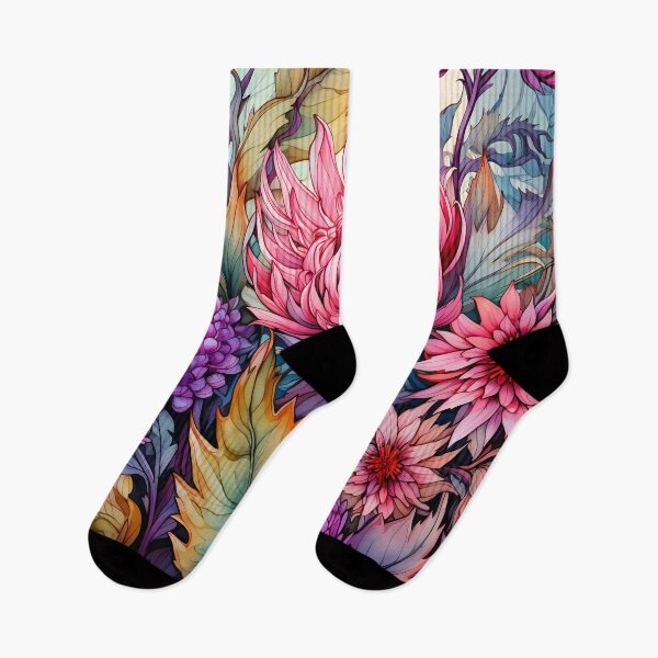 Item preview, Vintage floral  designed and sold by Red Witch Art.