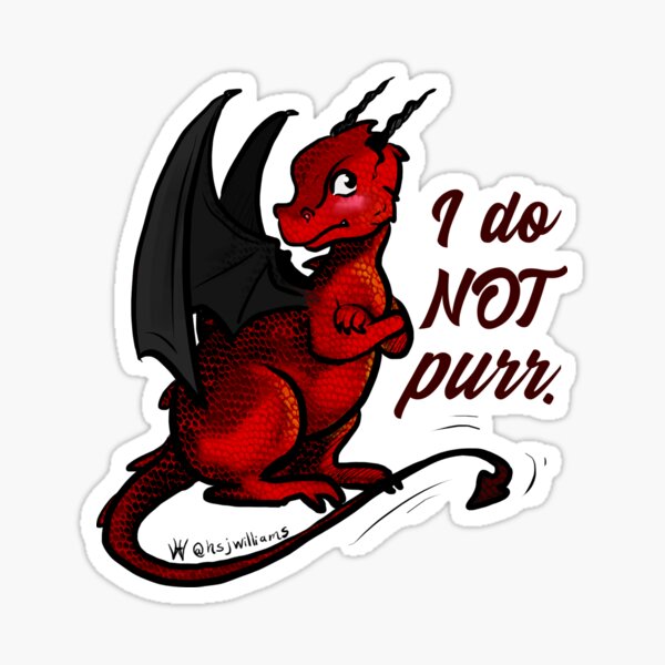 I do not purr Sticker