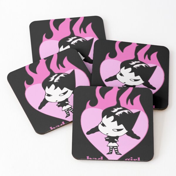 Item preview, SUGAR HICCUP "BAD GIRL" FLAMING HEART DESIGN designed and sold by koiiv.