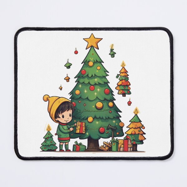 Item preview, child with christmas tree designed and sold by IdeasDream.