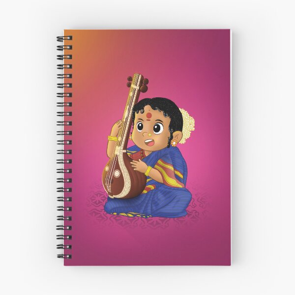 Item preview, Little MS Subbulakshmi designed and sold by thelittleheroes.