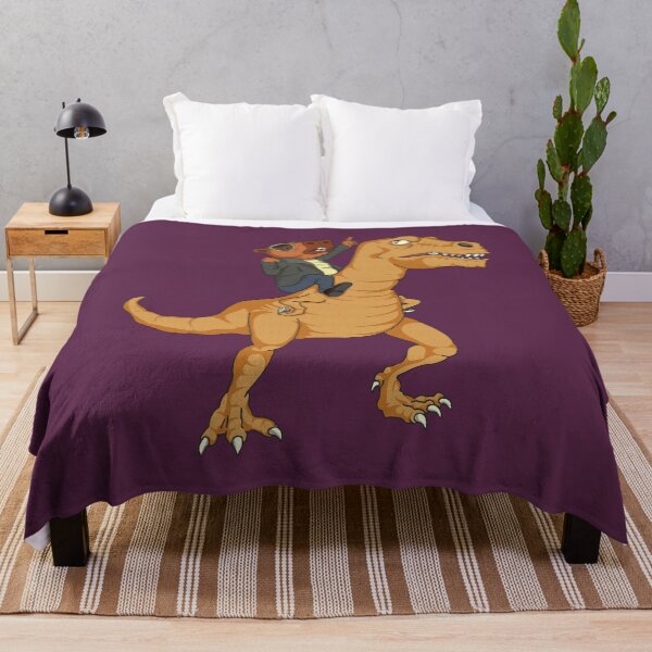 Item preview, Punk Capybara Riding a Dinosaur T Rex designed and sold by LicencaPoetica.