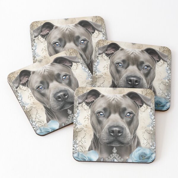 Item preview, Vintage Staffy designed and sold by Nocturne  Paws.