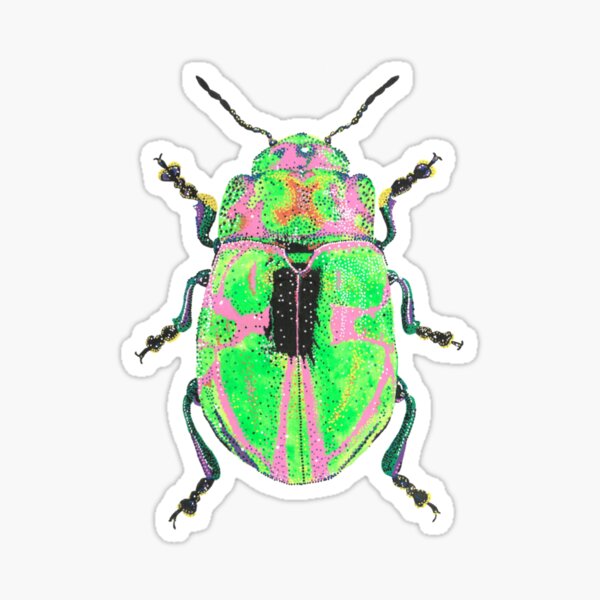 Item preview, Fluorescent Beetle designed and sold by JessieMayflower.