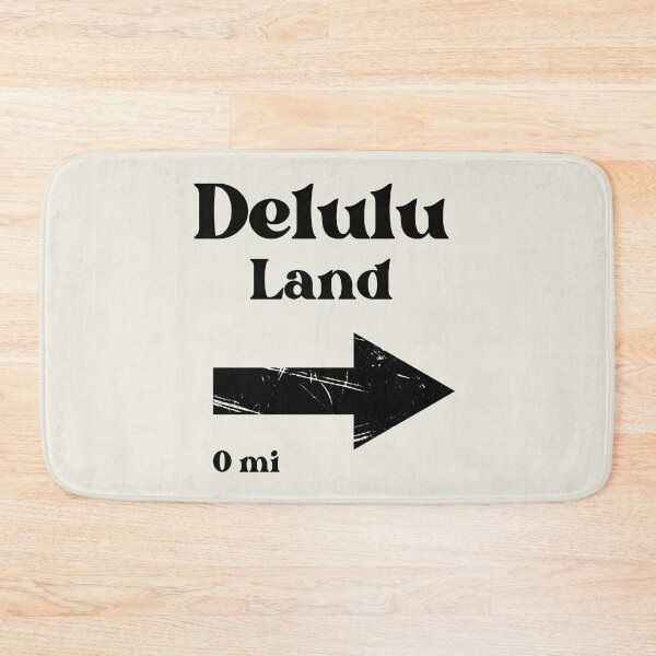 Item preview, Preppy Neutral To Delulu Land Sign designed and sold by clmstudio.