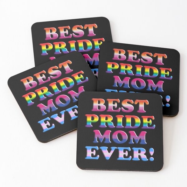 Item preview, Best Pride MOM Ever!  LGBT Pride Colors  designed and sold by TheirChoice.