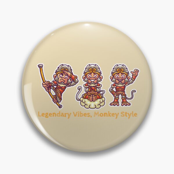 Item preview, Sun Wukong Monkey Spirit #5 designed and sold by savasanaqueen.