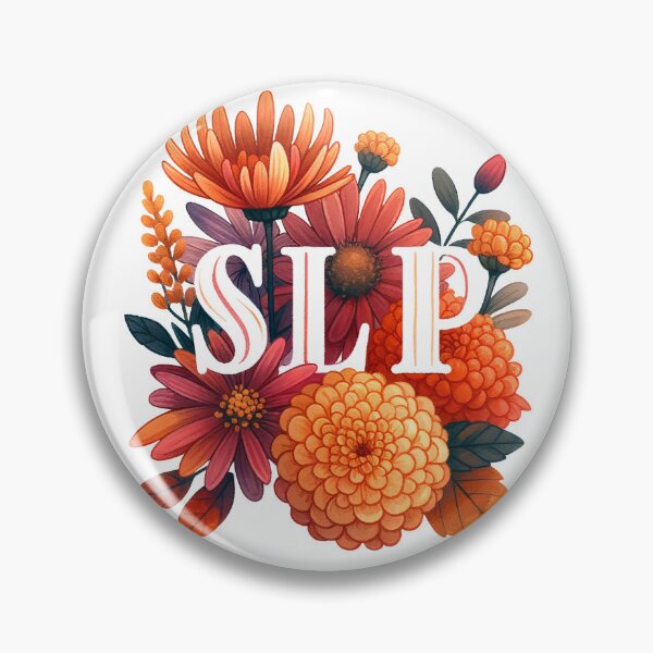 Item preview, Autumn Blooms - Floral SLP Tribute designed and sold by SpeechBits.