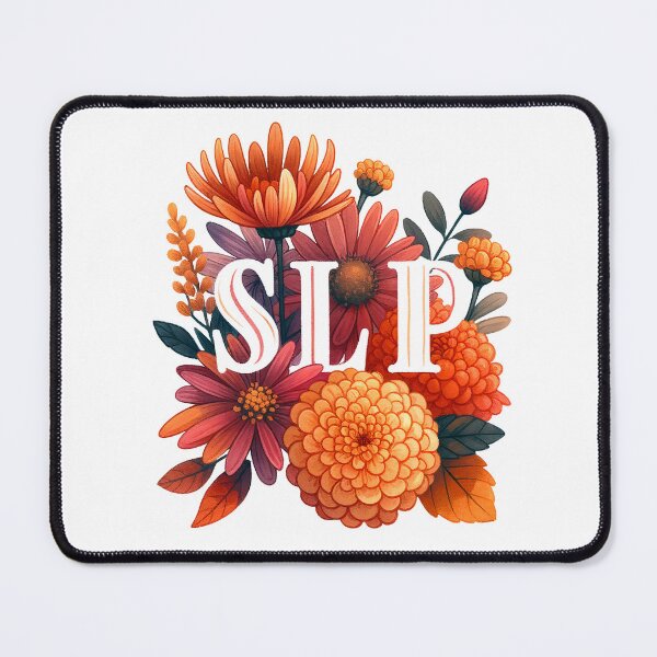 Item preview, Autumn Blooms - Floral SLP Tribute designed and sold by SpeechBits.
