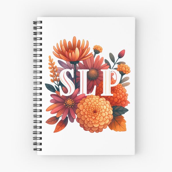 Item preview, Autumn Blooms - Floral SLP Tribute designed and sold by SpeechBits.