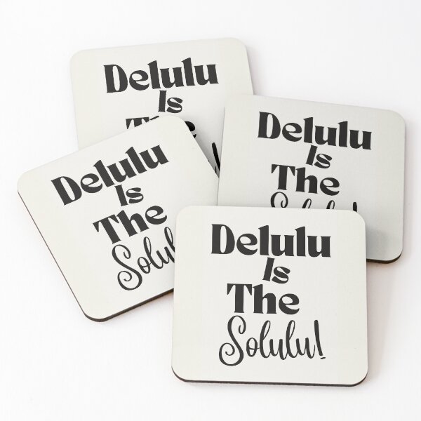 Item preview, Preppy Monotone Delulu Is The Solulu designed and sold by clmstudio.