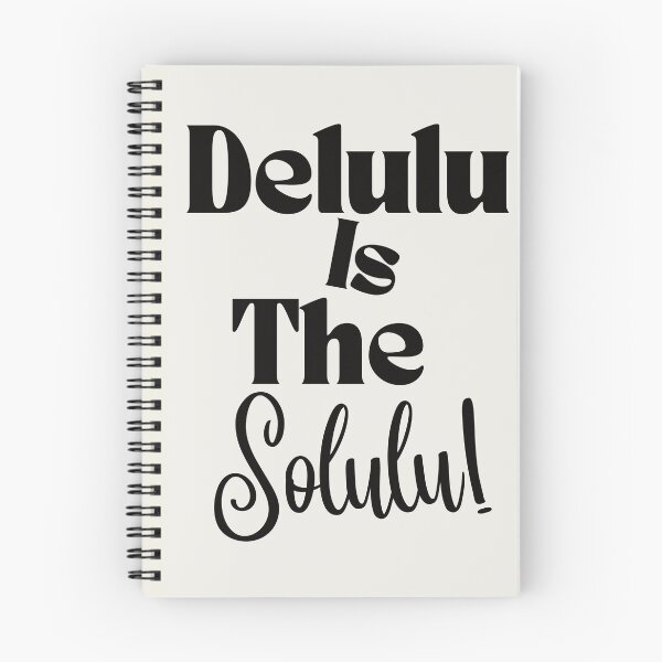 Item preview, Preppy Monotone Delulu Is The Solulu designed and sold by clmstudio.