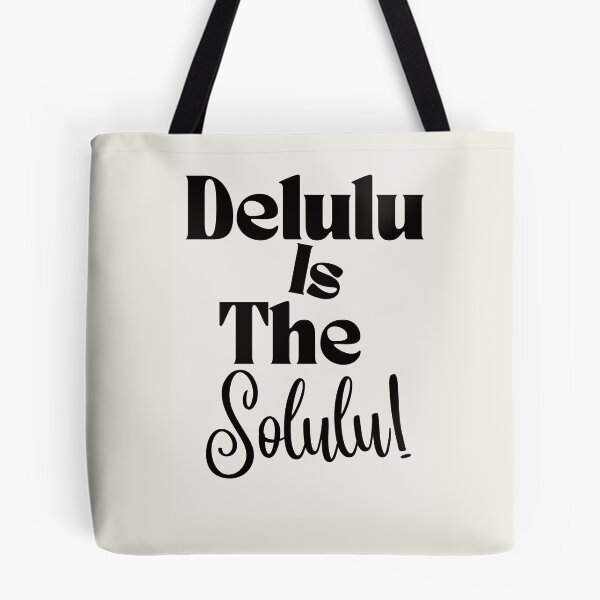 Item preview, Preppy Monotone Delulu Is The Solulu designed and sold by clmstudio.