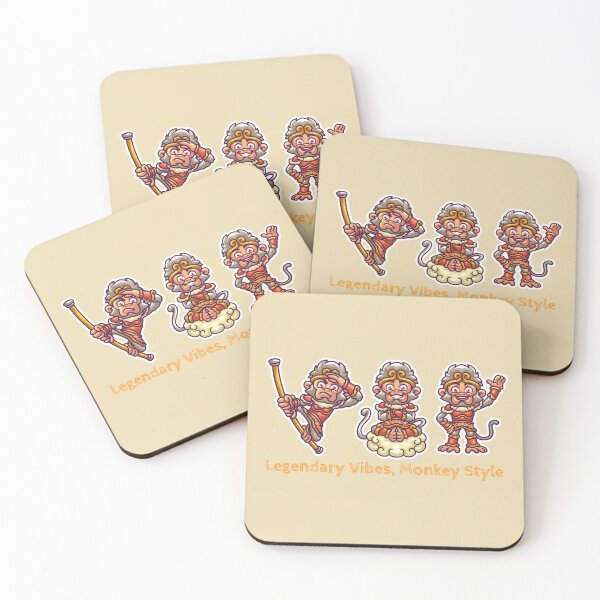 Item preview, Sun Wukong Monkey Spirit #5 designed and sold by savasanaqueen.