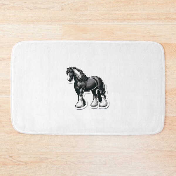 Item preview, Gentle Giant - Shire Horse Sticker designed and sold by natejahnke.