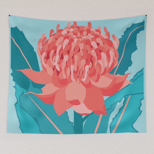 Item preview, Waratah Australian Flora designed and sold by blueidesign.