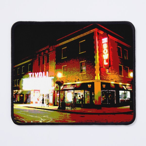 Item preview, Tivoli Theater in Downers Grove (Night) designed and sold by busybob.