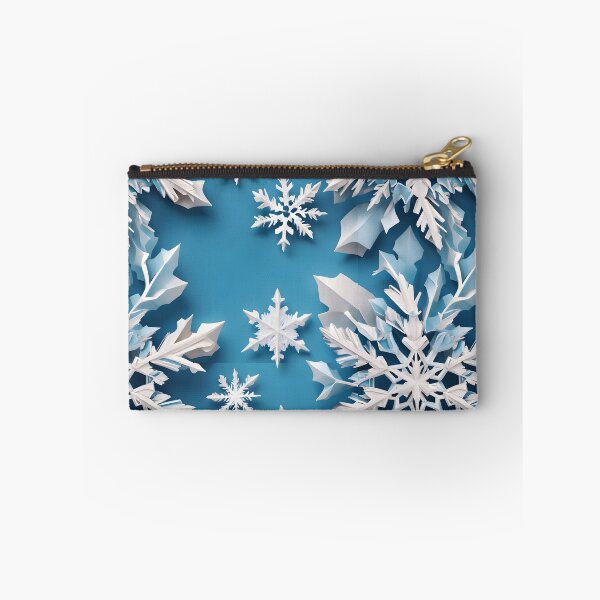 Item preview, Snowflakes on blue background designed and sold by Jayjaynaenae.