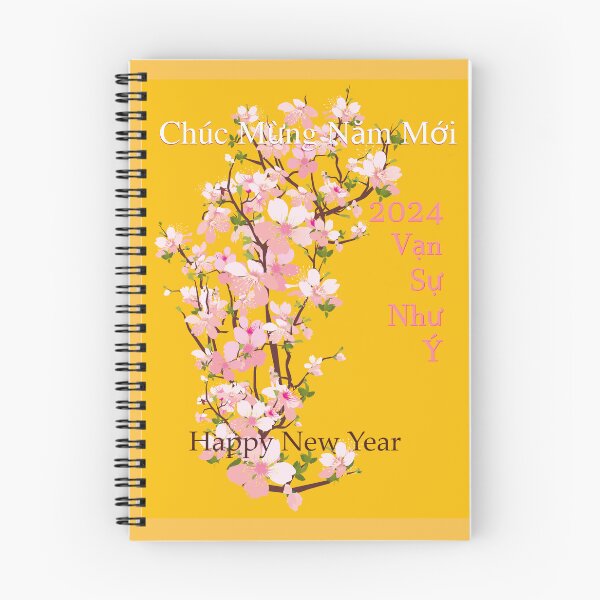 Item preview, Tết - Chúc Mừng Năm Mới - Feliz año nuevo - Xuân Giap Thin - 2024 - Vạn Sự Như Ý Phúc Lộc Thọ - Xuân Sum Vầy - Tết đoàn viên. designed and sold by AnLeDesign.