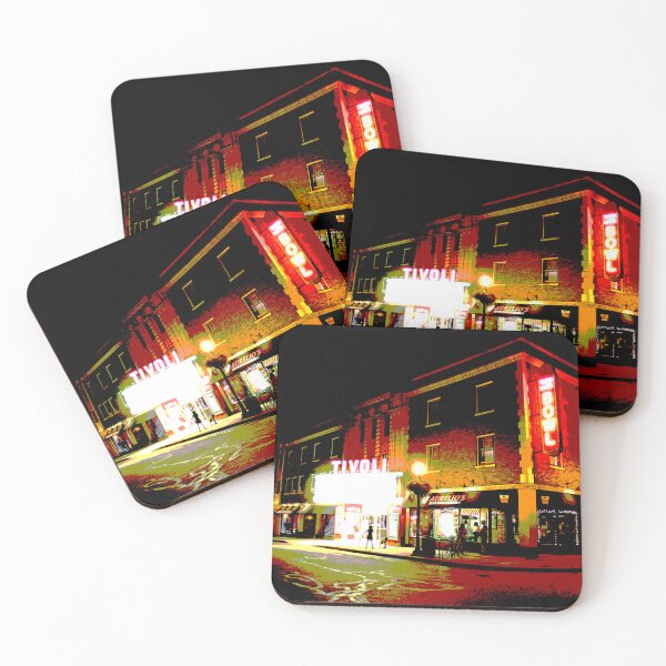 Item preview, Tivoli Theater in Downers Grove (Night) designed and sold by busybob.