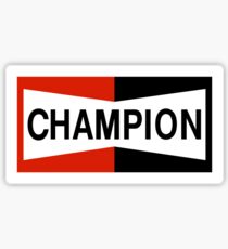 CHAMPION SPARK PLUG RACING CAR Sticker