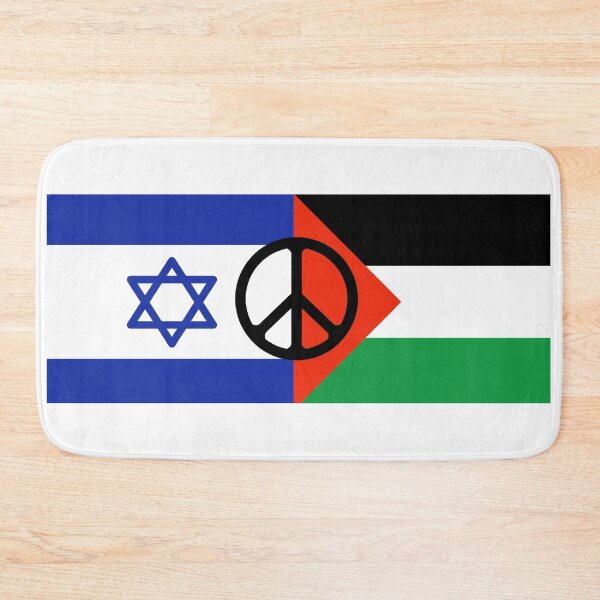 Item preview, Israel/ Palestine peace flags design designed and sold by Rachel the Artist .
