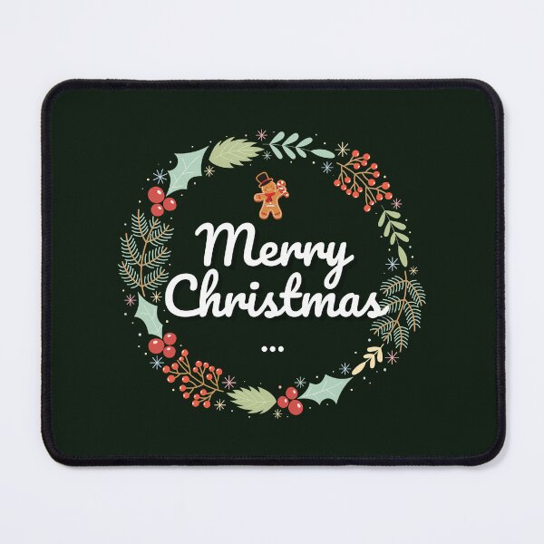 Item preview, Mery Christmas design designed and sold by wallmusic-shop.