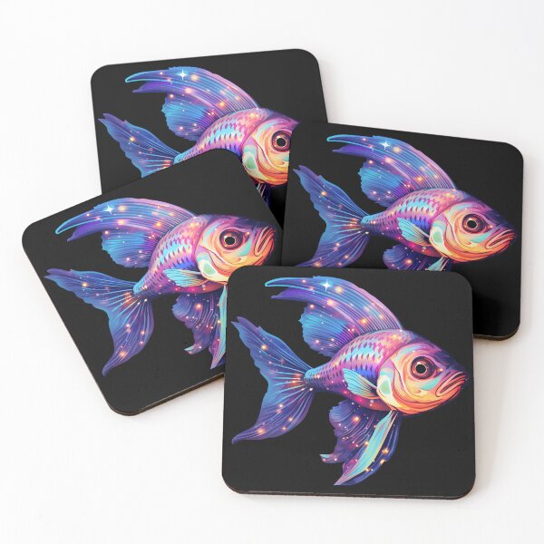 Item preview, Galaxy Colorful Fish Design designed and sold by meganohm.
