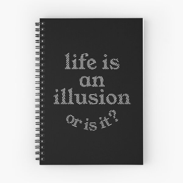 Item preview, Life Is An Illusion: Lettering ArtWork designed and sold by ShubhankarK.