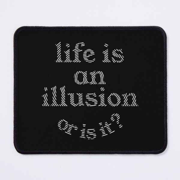 Item preview, Life Is An Illusion: Lettering ArtWork designed and sold by ShubhankarK.
