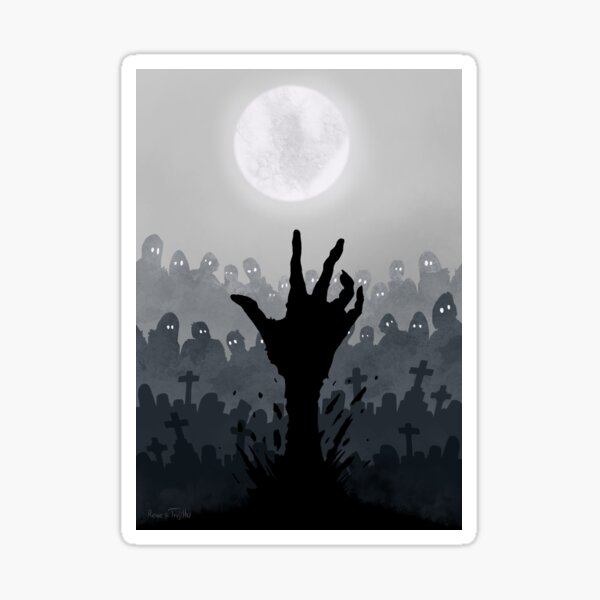 Item preview, Night of the Dead 2 designed and sold by Rene Trujillo Illustrations.