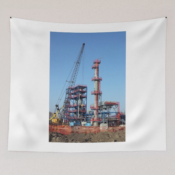 Item preview, construction site with new petrochemical plant  designed and sold by goceris.