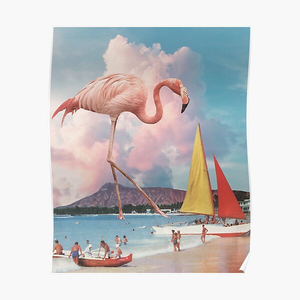 Flamingo Playground Poster