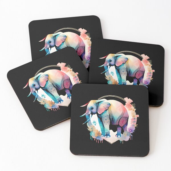 Item preview, Colorful Elephant designed and sold by ElephantVibes.