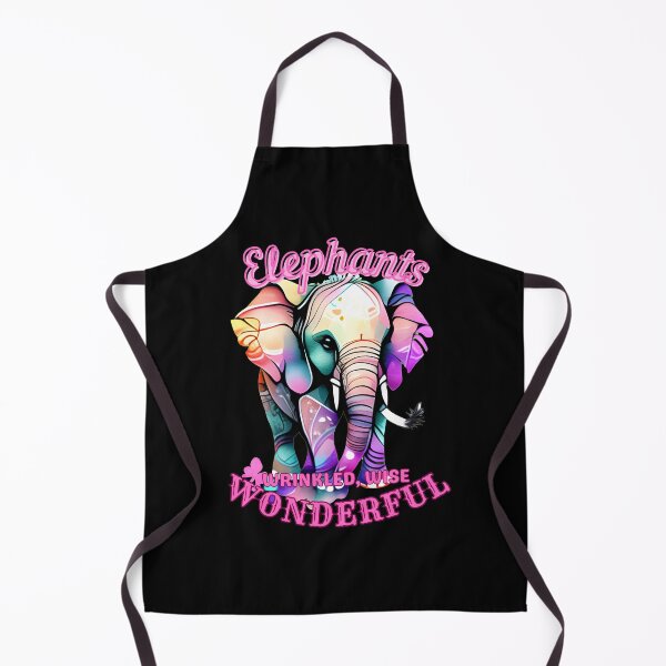 Item preview, Elephants: Wrinkled, Wise, Wonderful. elephant head designed and sold by ElephantVibes.