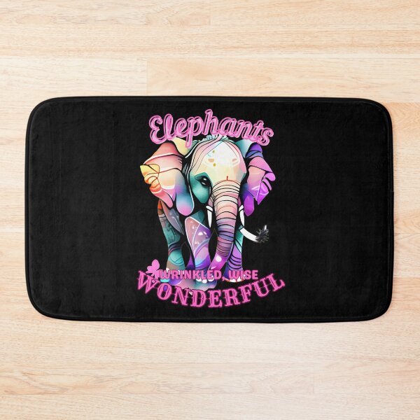 Item preview, Elephants: Wrinkled, Wise, Wonderful. elephant head designed and sold by ElephantVibes.