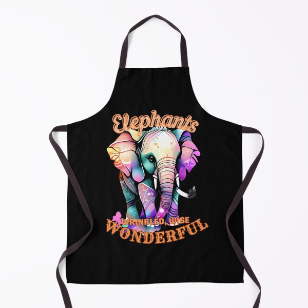 Item preview, Elephants: Wrinkled, Wise, Wonderful. elephant portrait designed and sold by ElephantVibes.