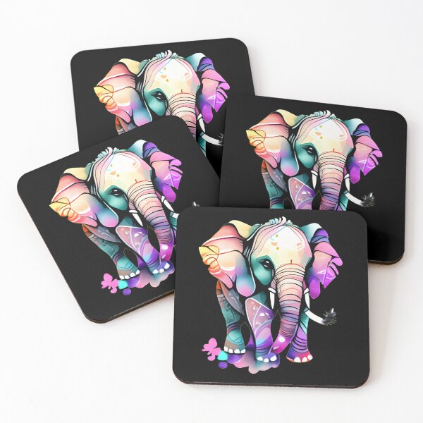 Item preview, Colorful Elephant designed and sold by ElephantVibes.
