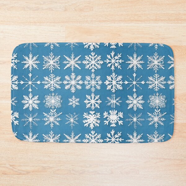 Item preview, snowflakes on blue designed and sold by Jayjaynaenae.
