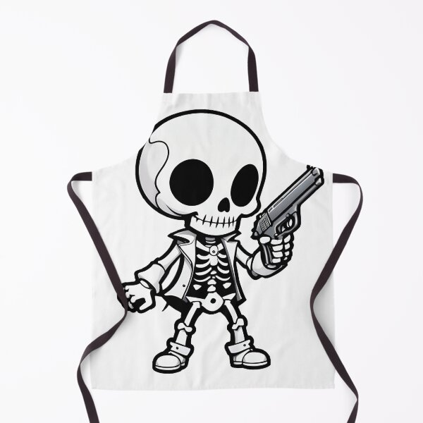 Item preview, Pistol Skeleton designed and sold by TsuStickers.