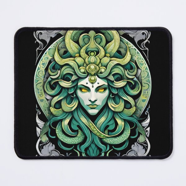 Item preview, "Gorgon's Gaze: Mythical Majesty" designed and sold by ArtistKunal123.