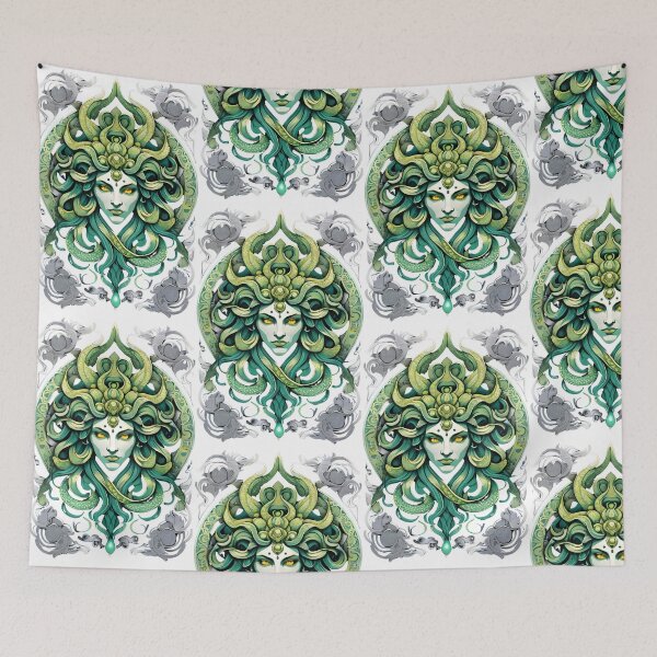 Item preview, "Gorgon's Gaze: Mythical Majesty" designed and sold by ArtistKunal123.