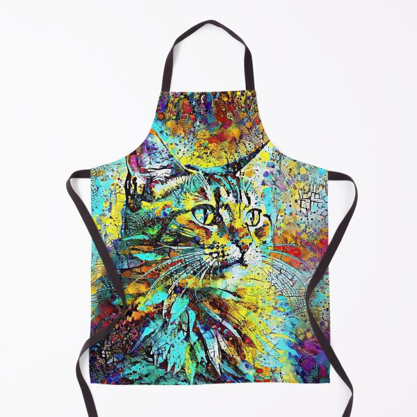Artikelvorschau, Abstraktionen der abstrakten Abstraktion der Katze. DeepDream #1209241048887 entworfen und verkauft von blackhalt.