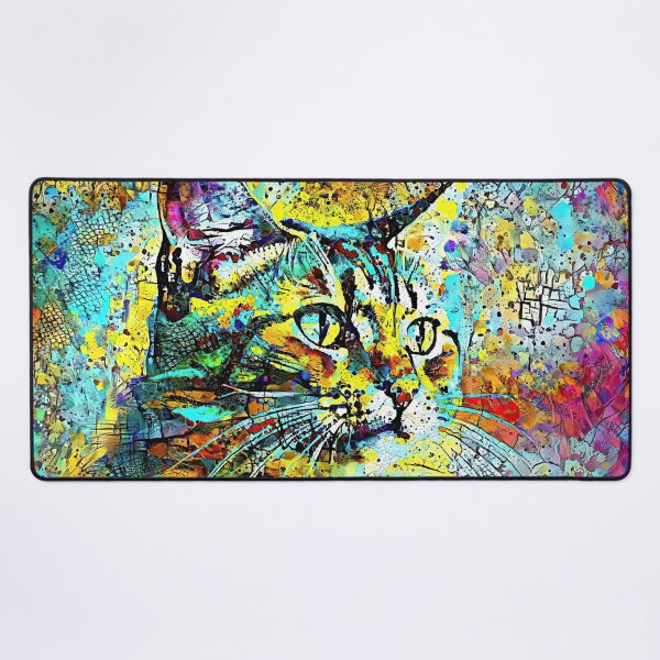 Item preview, Abstractions of abstract abstraction of cat. DeepDream #1209241048887 designed and sold by blackhalt.