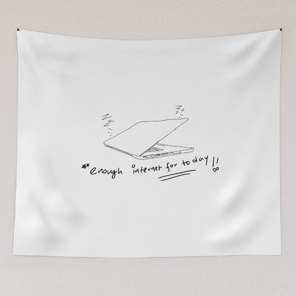 Item preview, Enough internet for today  designed and sold by SatyaYug.