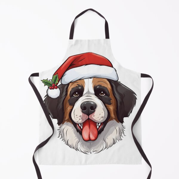 Artikelvorschau, Weihnachts-Bernhardiner-Hund entworfen und verkauft von wotsthis.