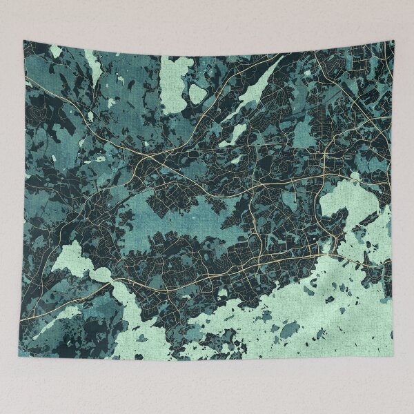 Item preview, Espoo City Map of Uusimaa, Finland - Summer designed and sold by deMAP.